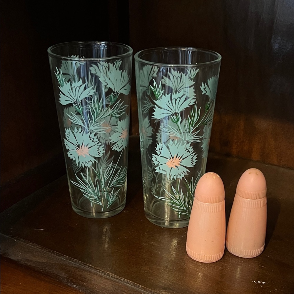 2 vintage Taylor Smith Ever Yours Tumblers